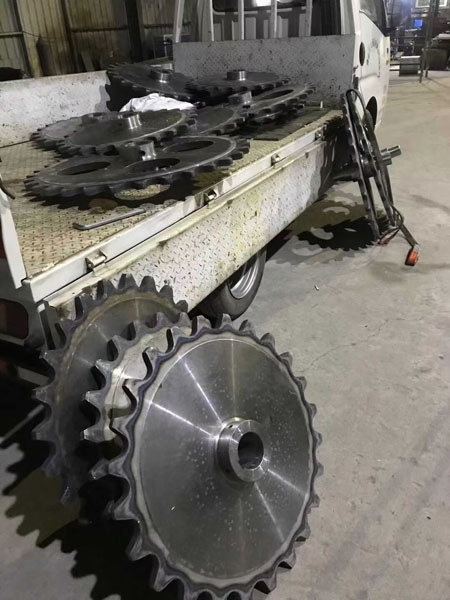 齒輪鏈輪裝車(chē)發(fā)貨